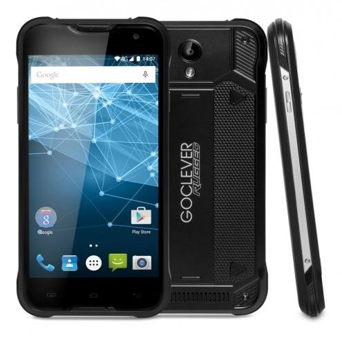 Mobilní telefon GoClever Quantum2 500 Rugged LTE Black
