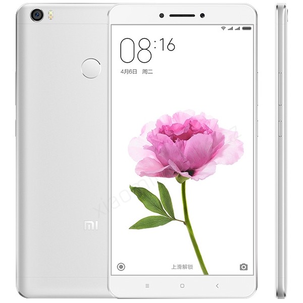 Xiaomi Mi Max 64GB ve stříbrné barvě
