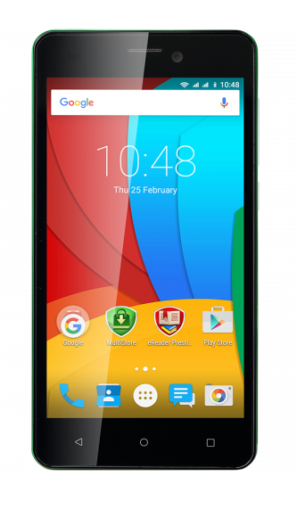 Mobilní telefon Prestigio MultiPhone Wize P3 3508 Duo Green