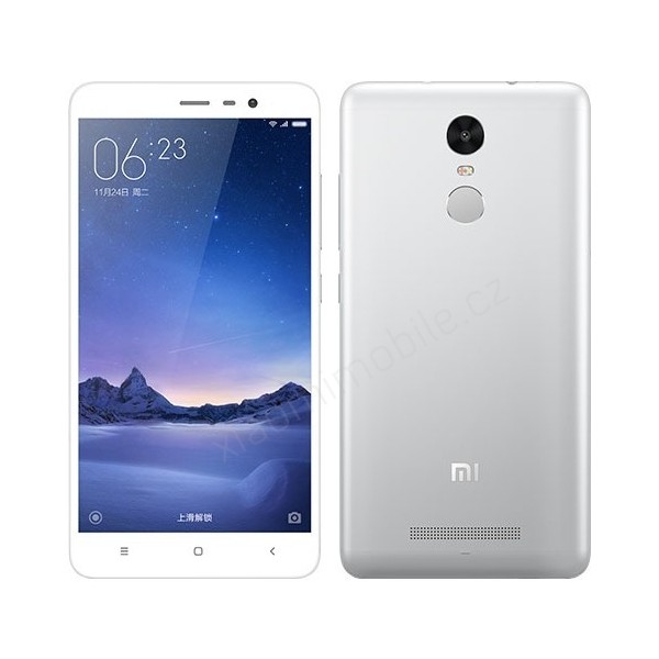 Xiaomi Redmi Note 3 Pro, LTE, 32GB, ve stříbrné barvě