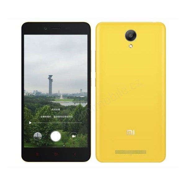 Xiaomi Redmi Note 2 Prime, 32GB, LTE, DS ve žluté barvě