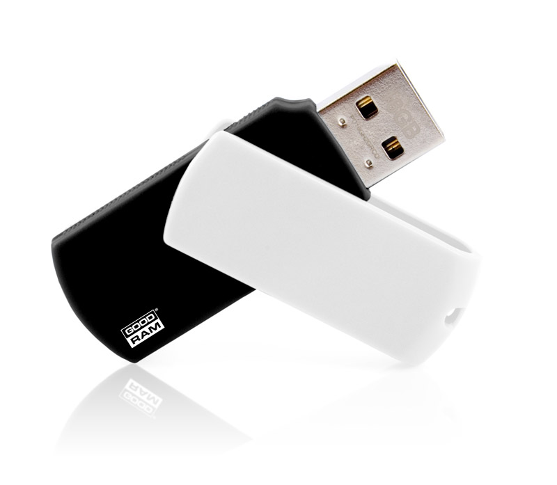 Flash disk GoodRam Color 8GB USB 2.0 Black - White
