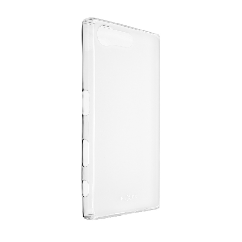 Silikónové puzdro FIXED pre Lenovo A, bezfarebné