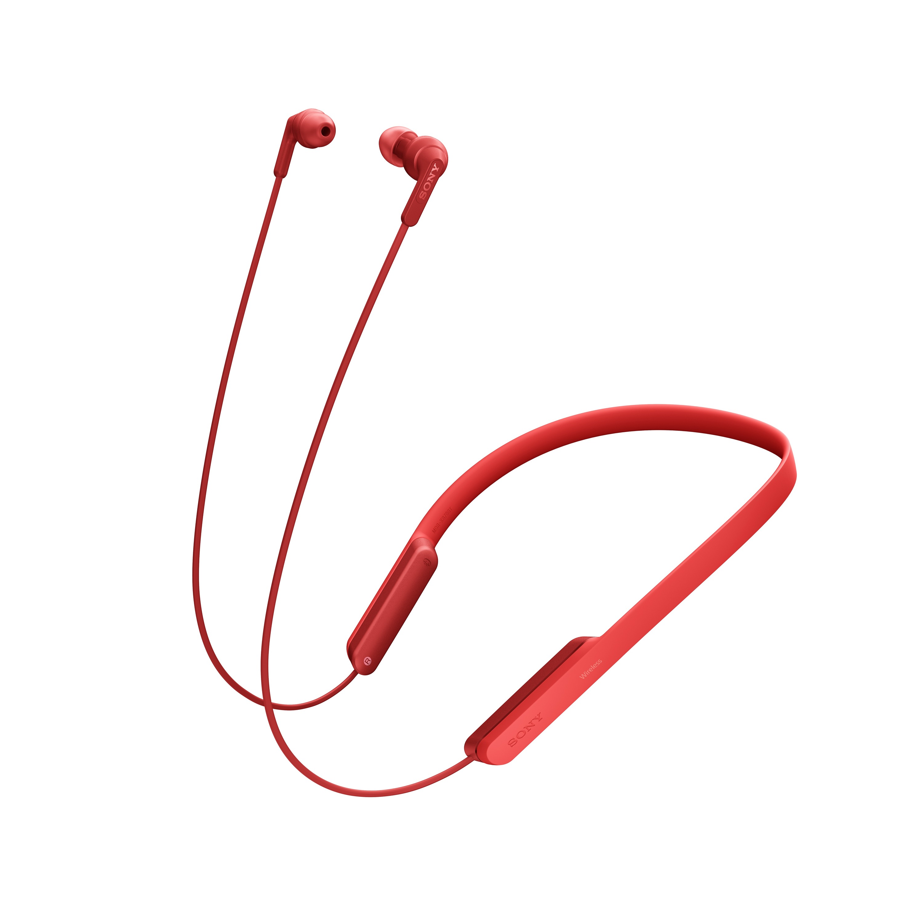 SONY Sluchátka ACTIVE MDR-XB70BT Handsfree červená