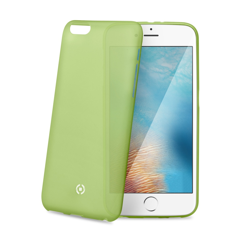 Silikonové pouzdro CELLY Frost pro Apple iPhone 7 Plus, zelené