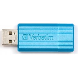 Flash disk Verbatim Store 'n' Go PinStripe 32GB USB 2.0 Blue