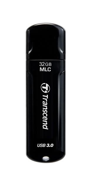 Flash disk Transcend JetFlash 750K 32GB USB 3.0 Black