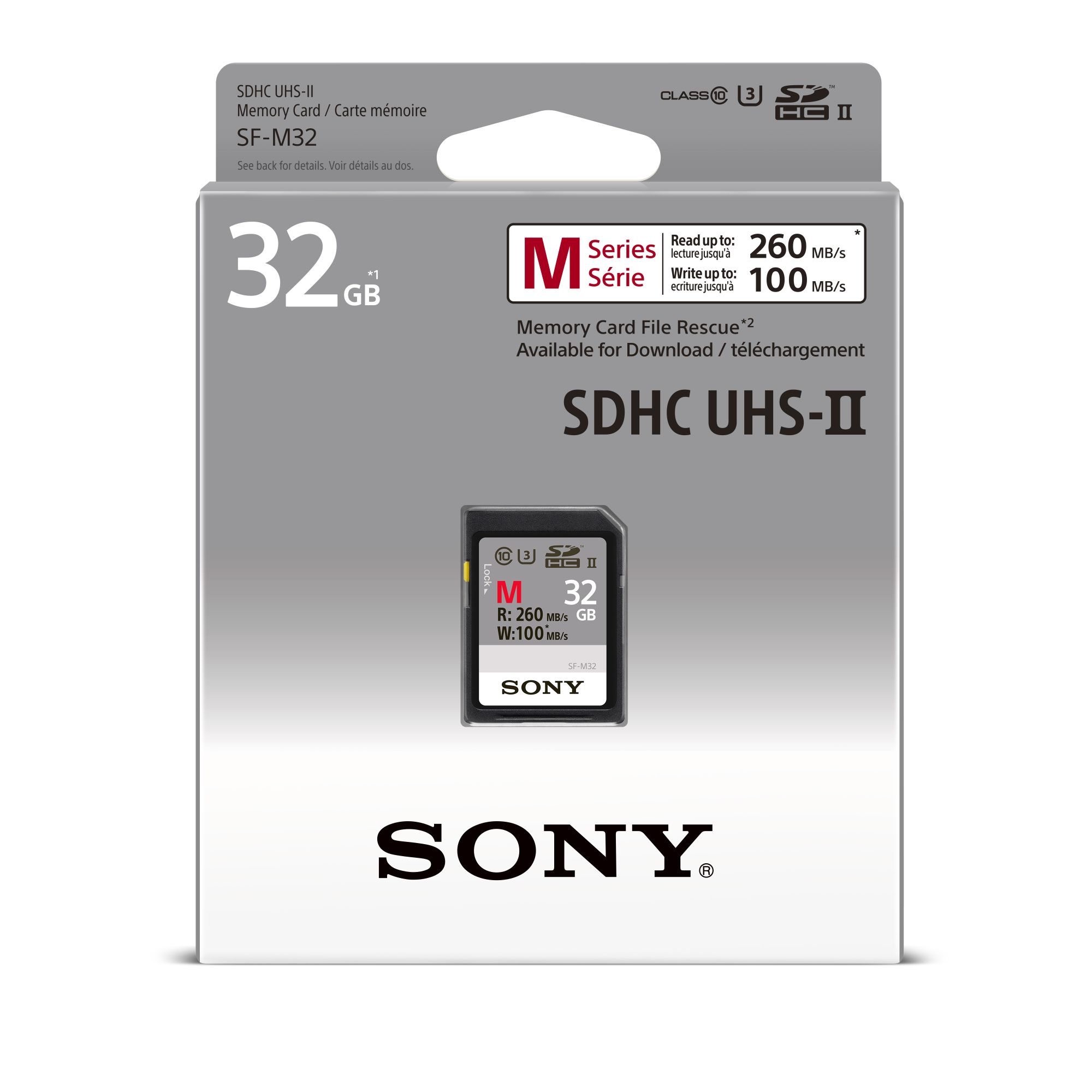Paměťová SD karta Sony SF32M 32GB class 10