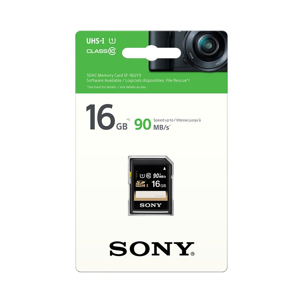 Paměťová SD karta Sony SF16U 16GB class 10
