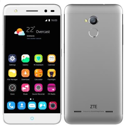 Chytrý mobilní telefon ZTE Blade V7 Lite Silver