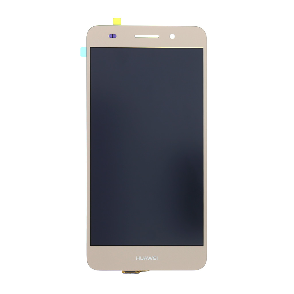 LCD displej + dotyková deska pro Huawei Y6 II, zlatá