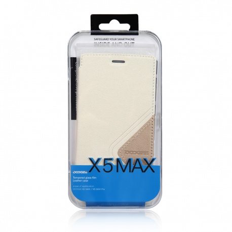 Flipové pouzdro pro DOOGEE X5/X5 MAX Pro White