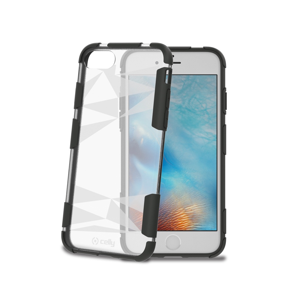 Zadní kryt Celly Prysma pro Apple iPhone 7/8, transparent