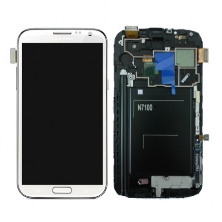 LCD display a dotyková deska pro Samsung Galaxy Note 2 (N7100) White