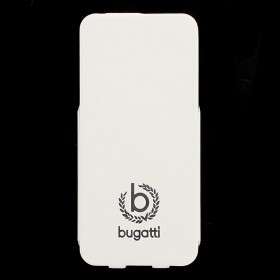 Bugatti Geneva Flip Púzdro White pre Samsung G900 Galaxy S5