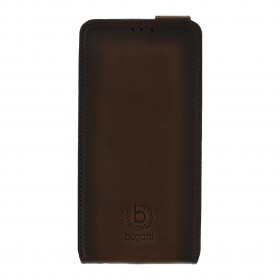 Bugatti Amsterdam Flip Púzdro Brown pre Samsung Galaxy S6