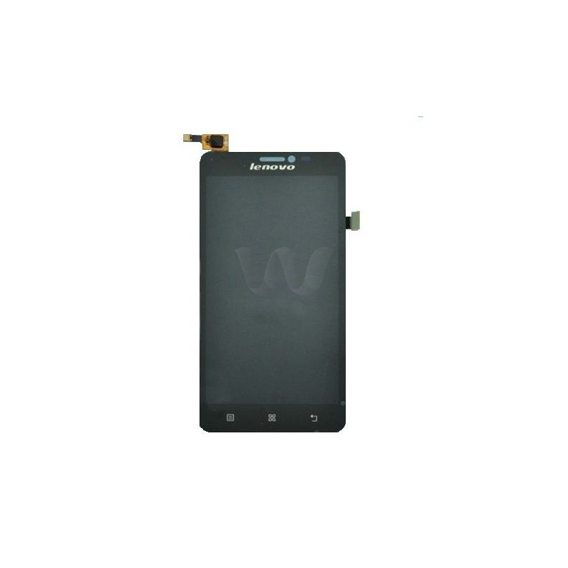 LCD display, dotyková deska a rámeček pro Lenovo S850 Black