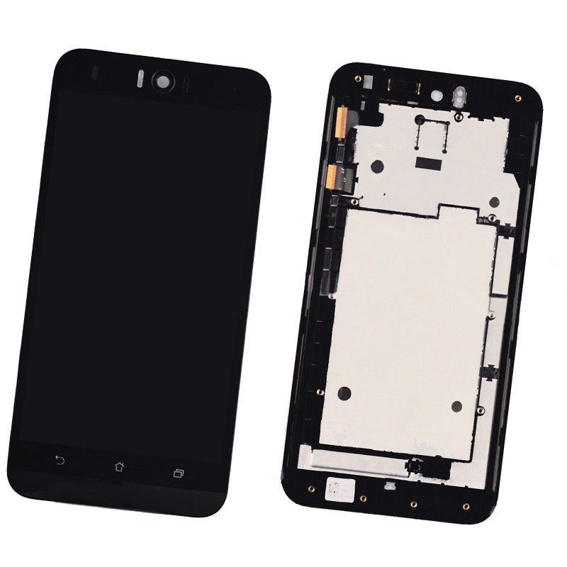 LCD display, dotyková doska a rámček pre Asus Zenfone Selfie ZD551KL Black
