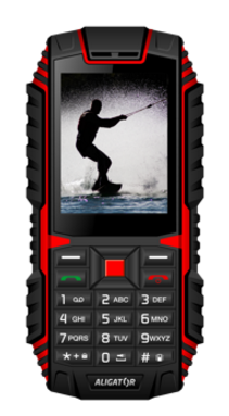 Odolný outdoor mobilní telefon Aligator R12 eXtremo Red