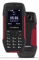 Swisstone SX567 Dual SIM, outdoorový telefón, Black / Red