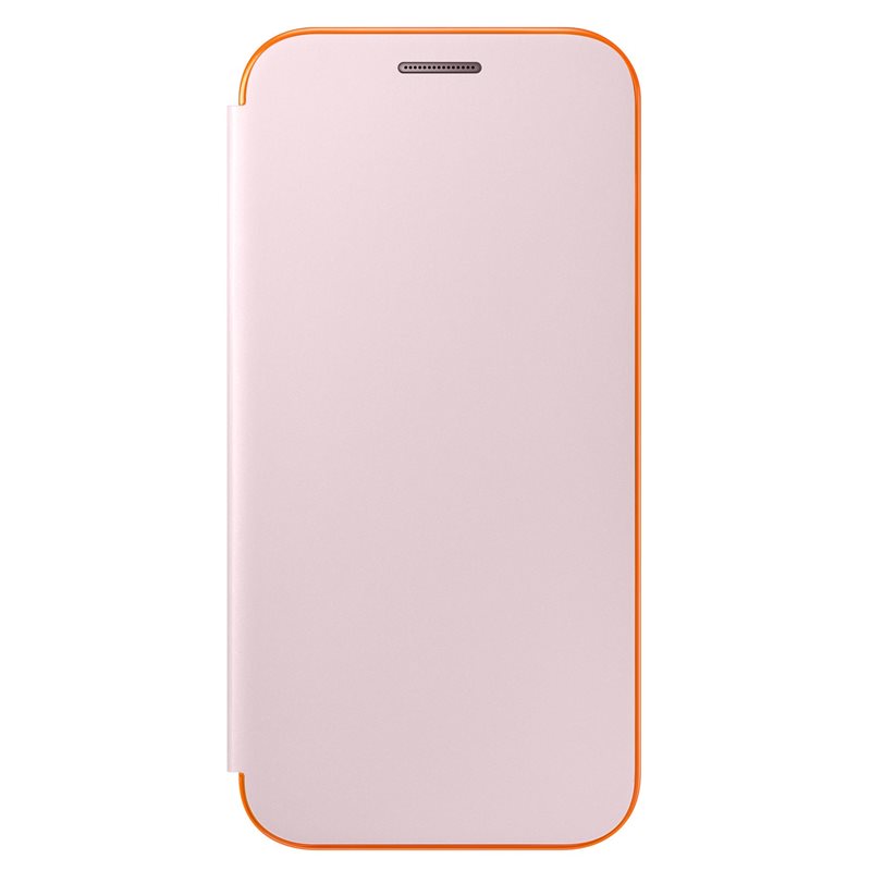 Samsung EF-FA320PFE Neon flipové pouzdro pro A3 2017, Pink