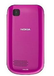 Zadní kryt baterie pro Nokia Asha 200, pink