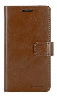 Mercury Blue Moon flipové puzdro Samsung Galaxy J5 2016 hnedé