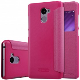 Nillkin Sparkle S-View púzdro flip Xiaomi Redmi 4 ružové