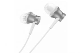 Stereo Headset Xiaomi Mi In ZBW4355TY 3,5mm jack strieborný EÚ Blister