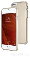Silikonové pouzdro Mercury iJelly Metal pro Apple iPhone 6/6S, gold