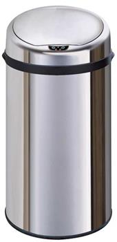 Exclusive bezdotykový odpadkový kôš 30 L, nerezový, senzorový, okrúhly