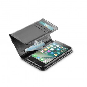 CellularLine WALLET Flipové púzdro Apple iPhone 7 black
