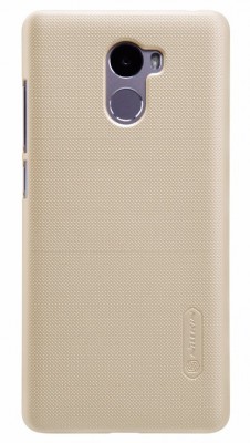 Zadný kryt Nillkin Super Frosted pre Xiaomi Redmi 4 Pro, zlatý + fólie na LCD