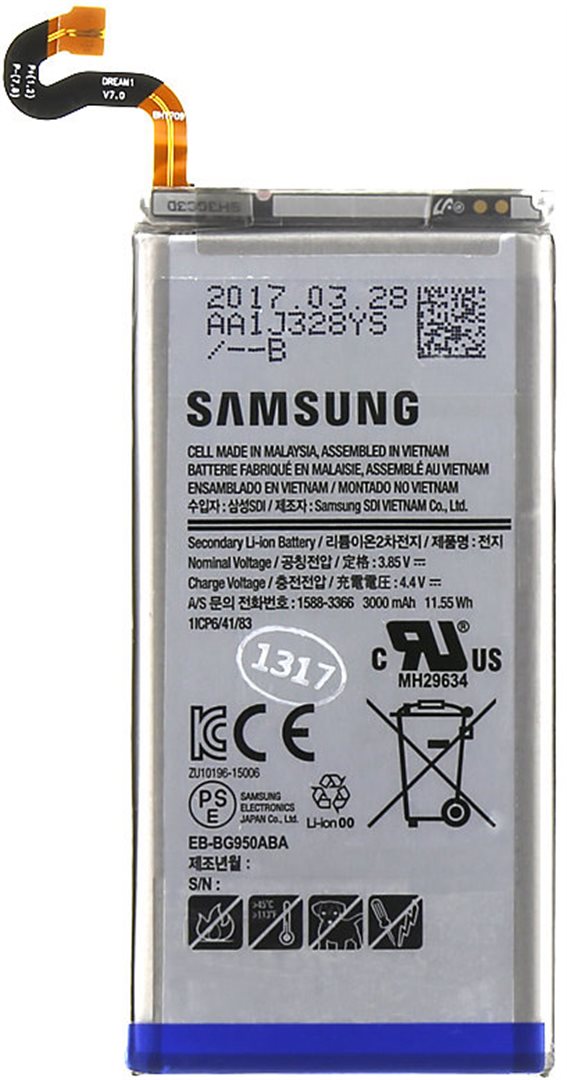 Baterie Samsung EB-BG950ABE Li-Ion 3000mAh 