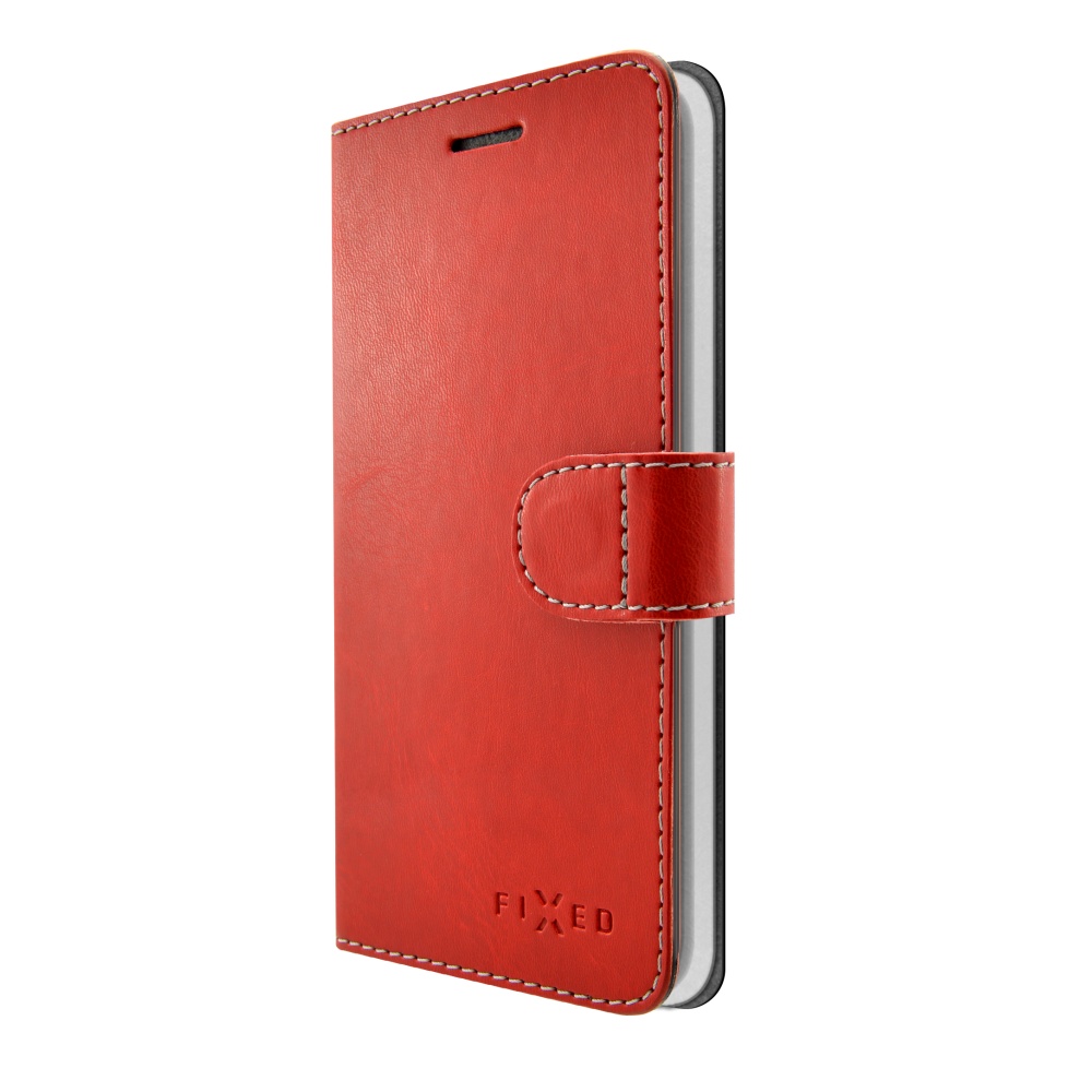 FIXED FIT flipové pouzdro Huawei Y6 2017 red