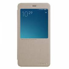 Nillkin Sparkle S-View pouzdro flip Xiaomi Redmi Note 4 Global gold 