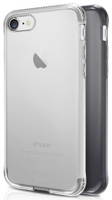 ITSKINS Zero Gél 1m Drop pre iPhone 7, Black + Clear