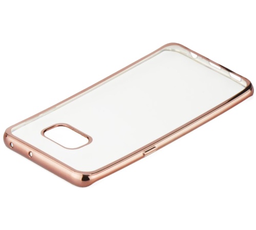 Pouzdro ELECTRO JELLY pro Samsung Galaxy J3 2017 (SM-J330), růžovo-zlatá