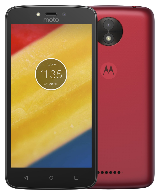 Mobilní telefon Lenovo Moto C Plus Dual SIM Cherry Red