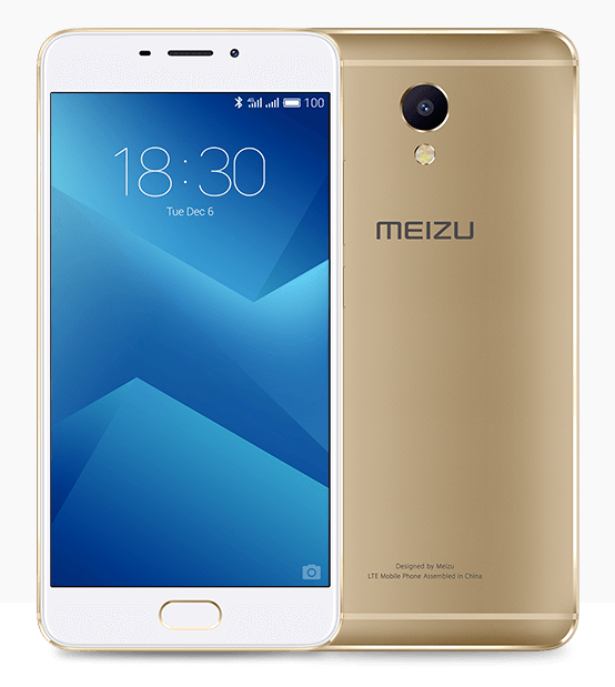 Mobilní telefon Meizu M5 Note LTE DS 3GB/32GB Gold