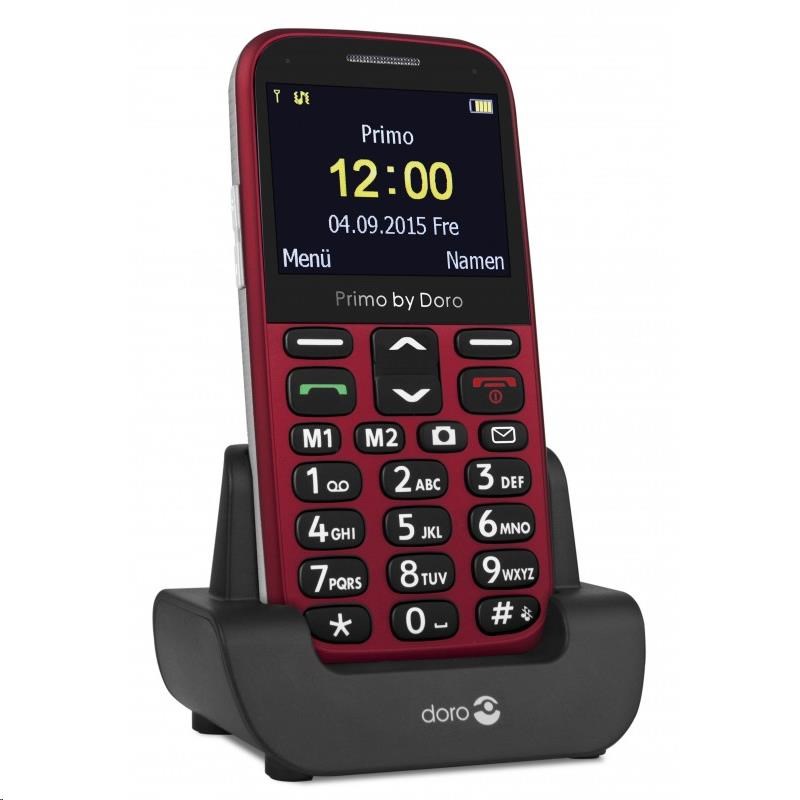 Mobilní telefon Doro Primo 366 Red