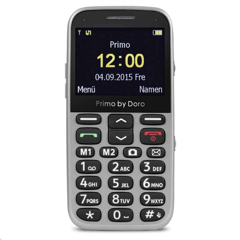 Mobilní telefon Doro Primo 366 Silver
