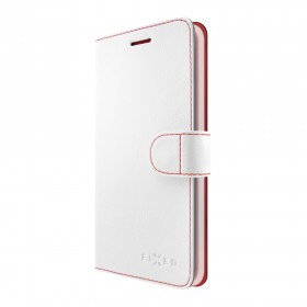 FIXED FIT flipové púzdro Apple iPhone X white