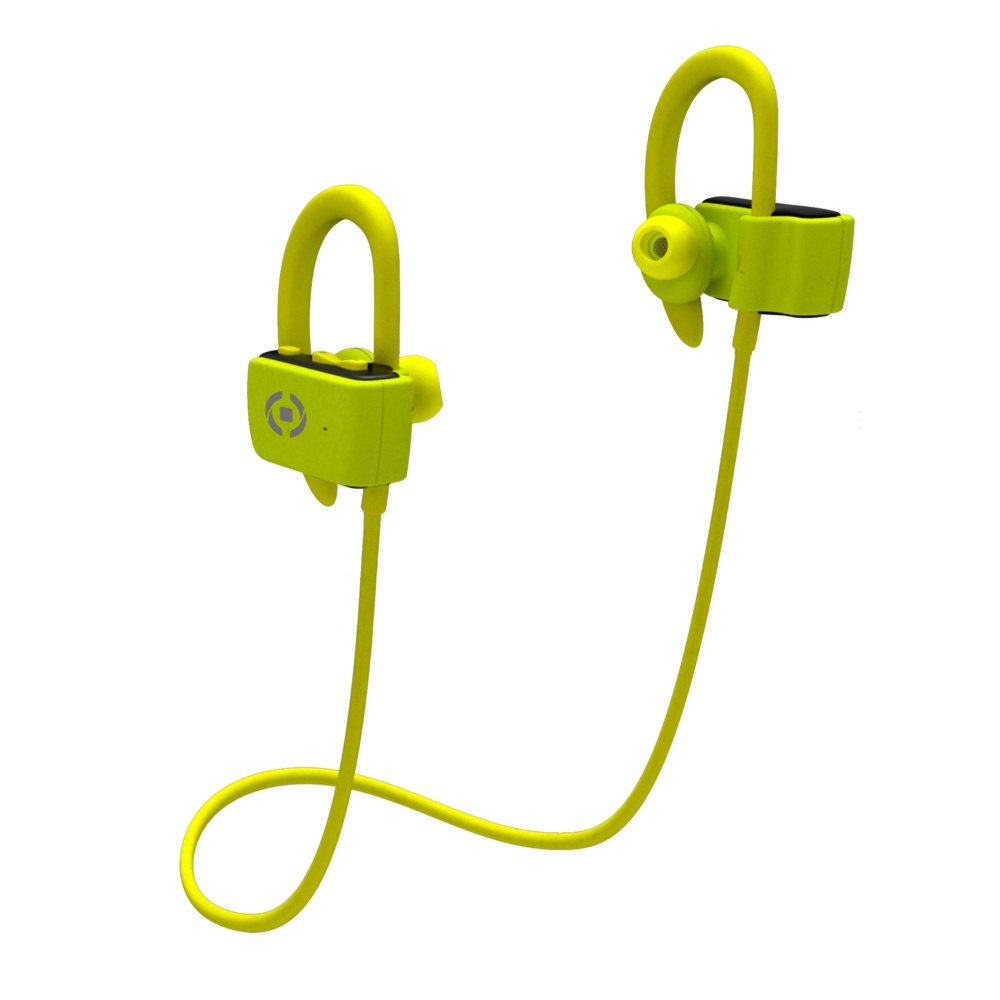 Sportovní sluchátka CELLY BHSPORTPRO Bluetooth yellow