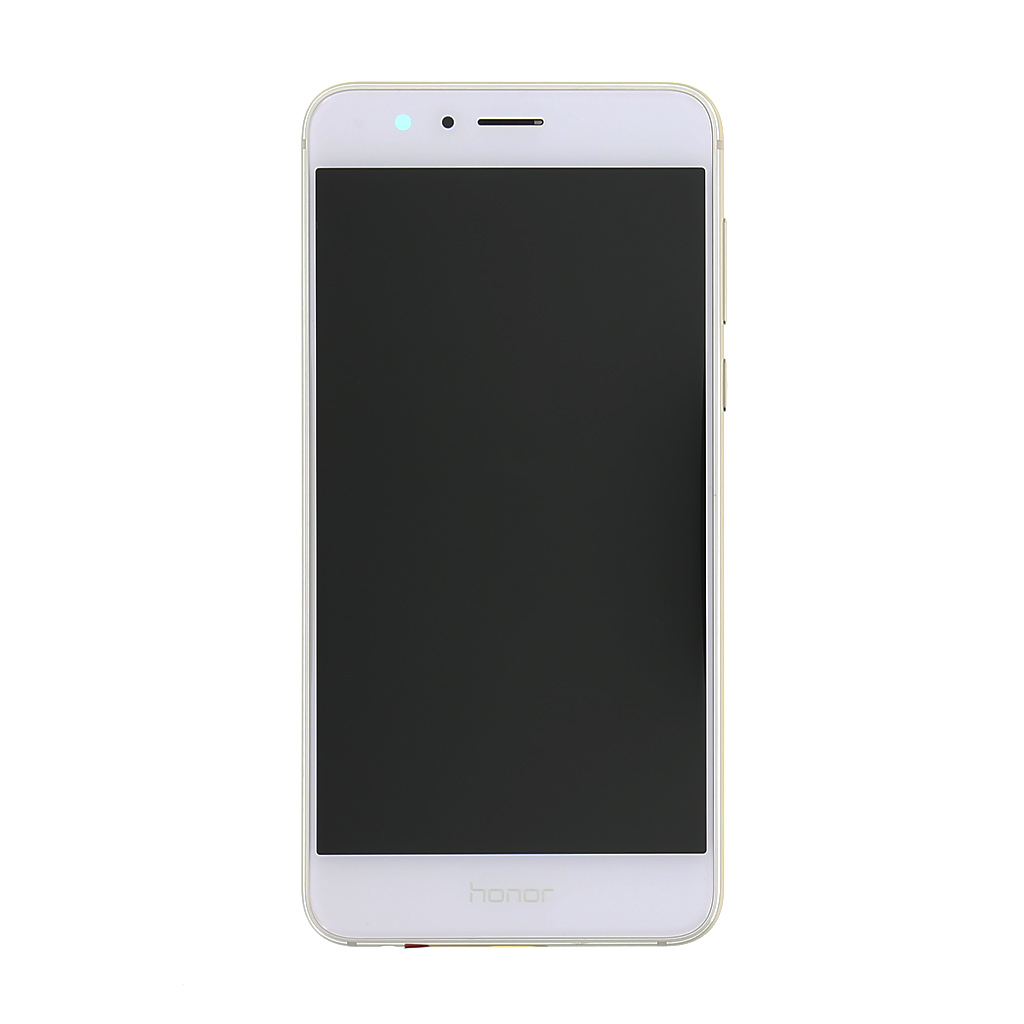 LCD displej + dotyk+ přední kryt Honor 8 White (Service Pack)