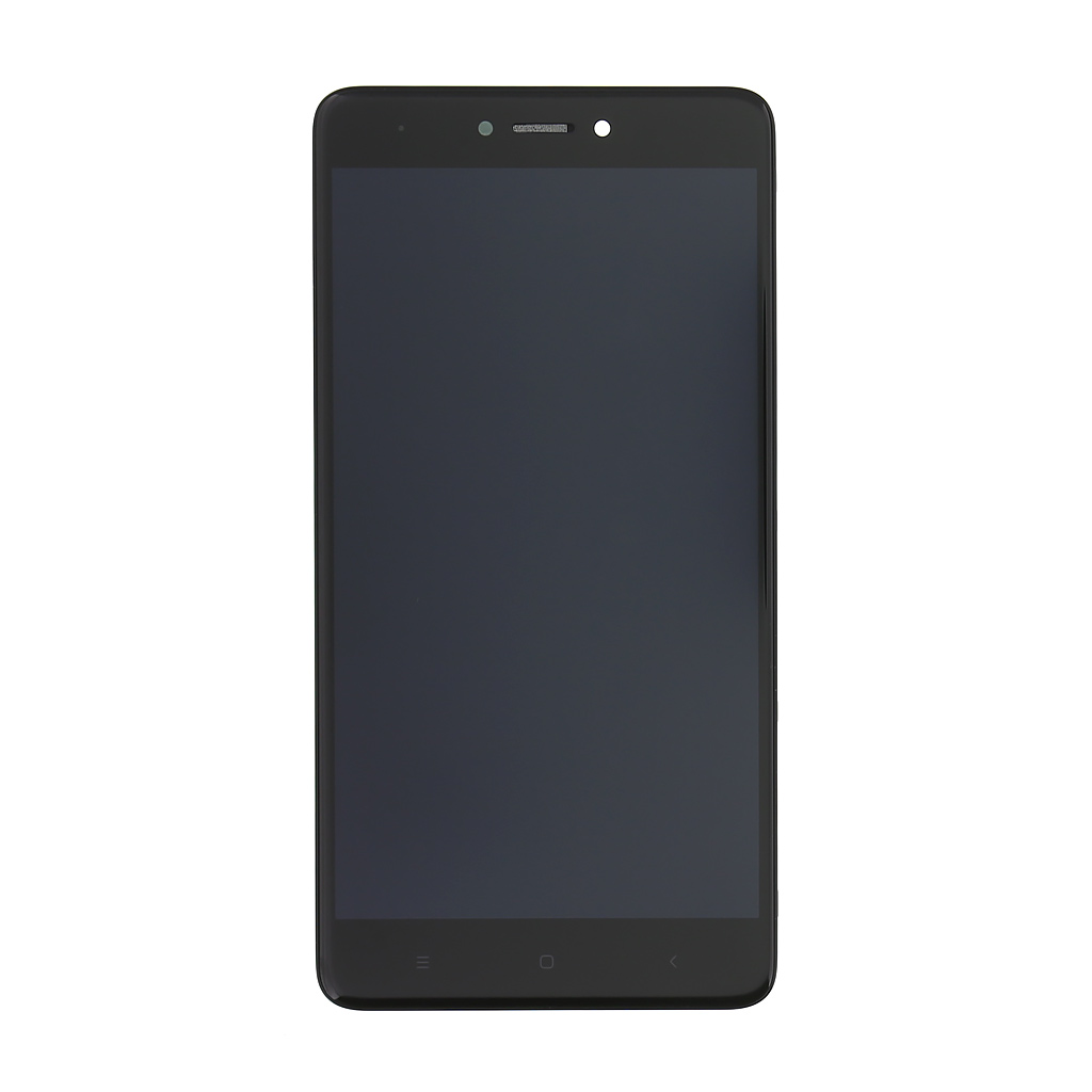 LCD Display + Dotyková Deska + Predné Kryt pre Xiaomi Redmi Note 4 Global Black
