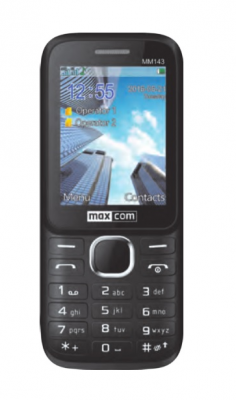Maxcom MM143 Dual SIM Black