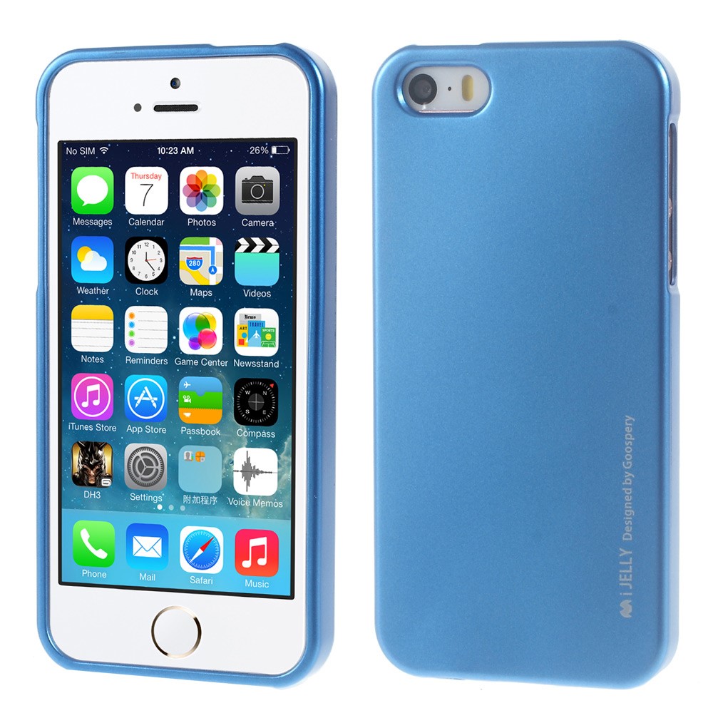 Silikonové pouzdro Mercury i-Jelly Apple iPhone X Blue