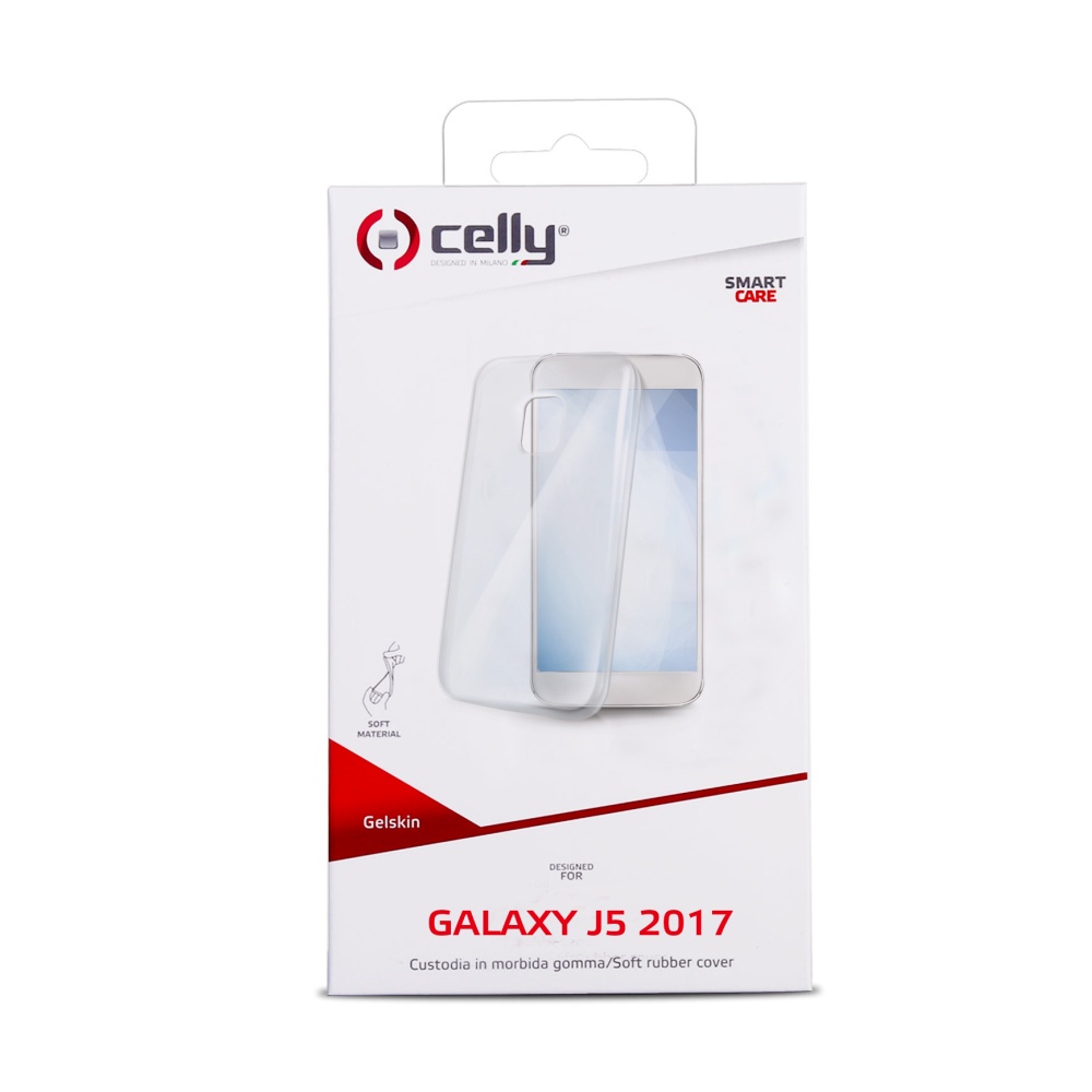 CELLY Gelskin silikonové pouzdro Samsung Galaxy J5 (2017) bezbarvé