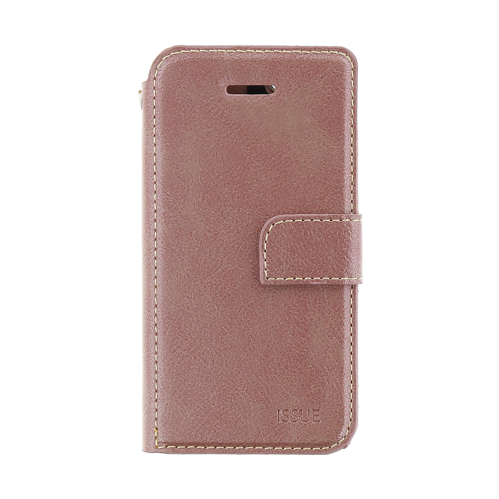 Molan Cano Issue Book pouzdro flip Apple iPhone 5/5s/SE rose gold